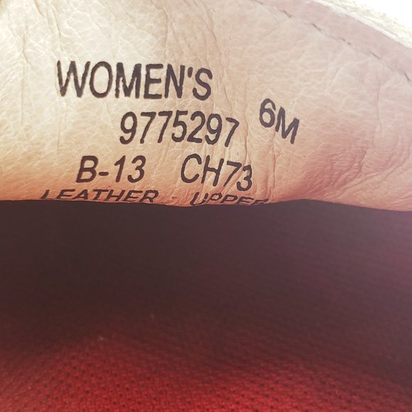 Sperry Leopard print Red Flats A864 - Picture 7 of 7